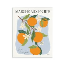 Stupell Industries Marche Aux Oranges Food & Beverage Painting Unframed Art Print Wall Art, 11 x 14