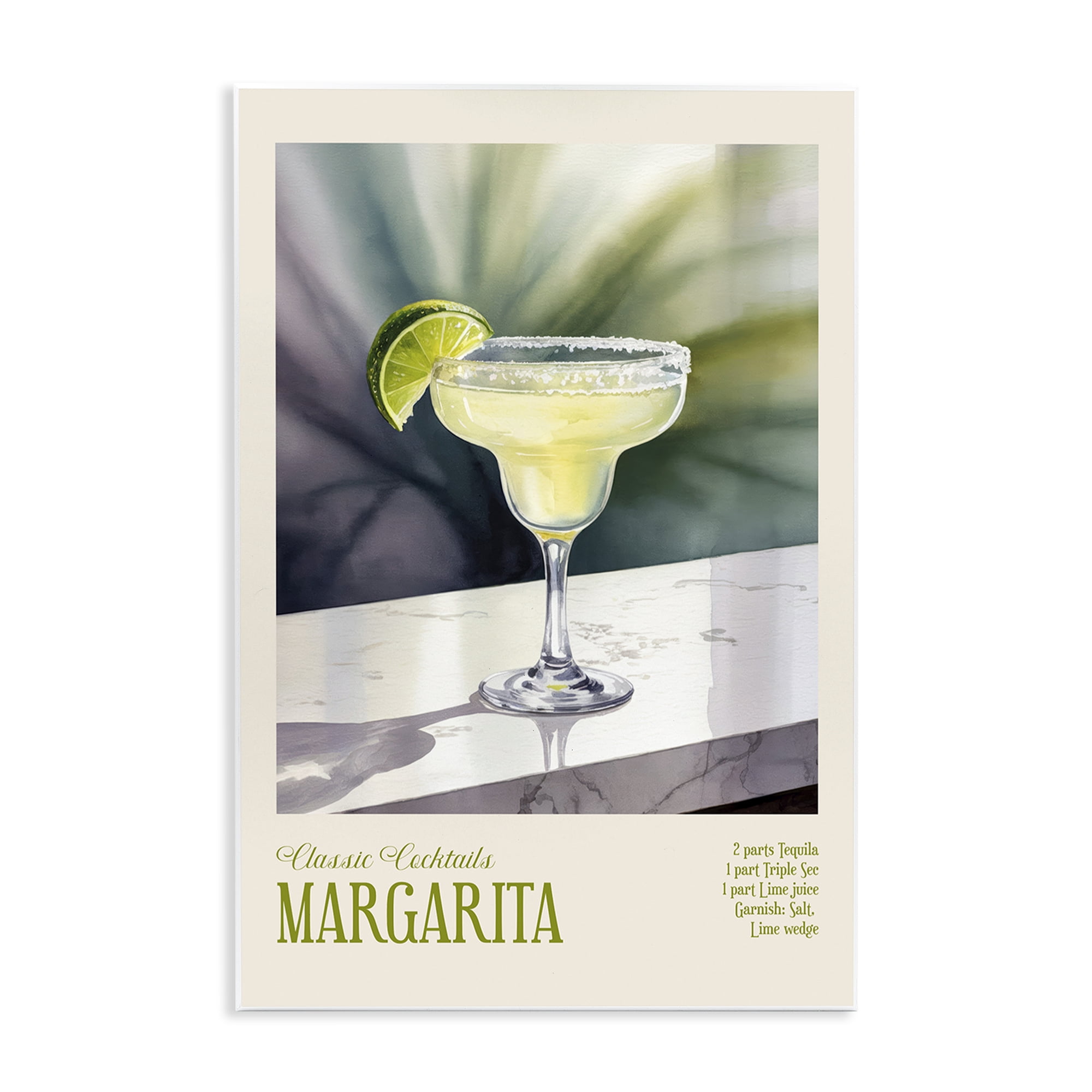 Stupell Industries Margarita on Marble Wall Plaque Art, design by Andreas Magnusson