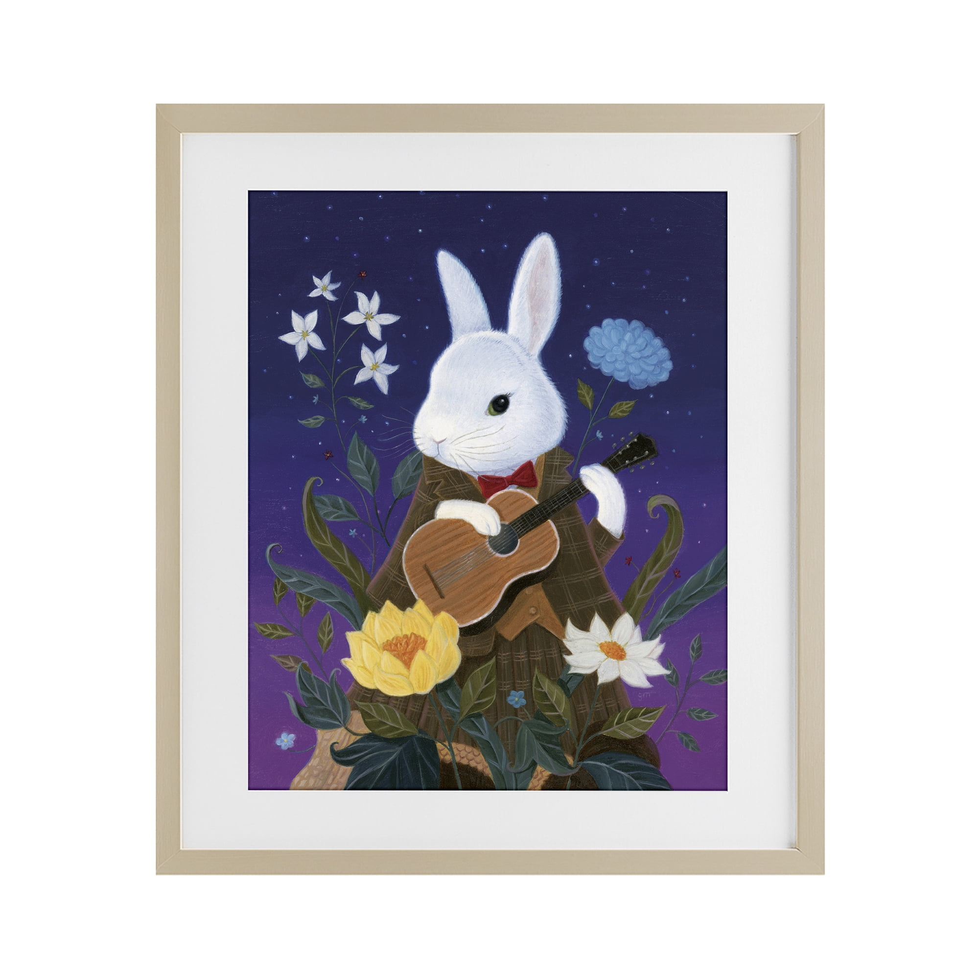 Stupell Industries Maria Von Carrot Birch Framed Print Under Glass, design by Gina Matarazzo