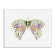 thumbnail image 1 of Stupell Industries Eclectic Marigold Floral Moth Canvas Art, 30 x 24, by Leah Straatsma, 1 of 8