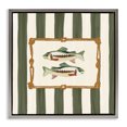 thumbnail image 1 of Stupell Industries Maritime Fish with Rope Border Gray Framed Floater Canvas Wall Art design by Veronica Lara, 18 x 18, 1 of 9