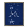 thumbnail image 1 of Stupell Industries Industrial Mars Exploration Blueprint Brown Floating Frame Canvas Art, 25 x 31, by Karl Hronek, 1 of 8