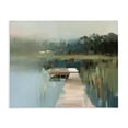 thumbnail image 1 of Stupell Industries Coastal Marsh Pier Abstraction Canvas Art, 20 x 16, by Kim Curinga, 1 of 8