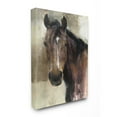 thumbnail image 1 of Stupell Industries Masculine Horse Portrait Western Brown Tan Stallion Painting Canvas Wall Art Design by Marilyn Hageman, 30" x 40", 1 of 6