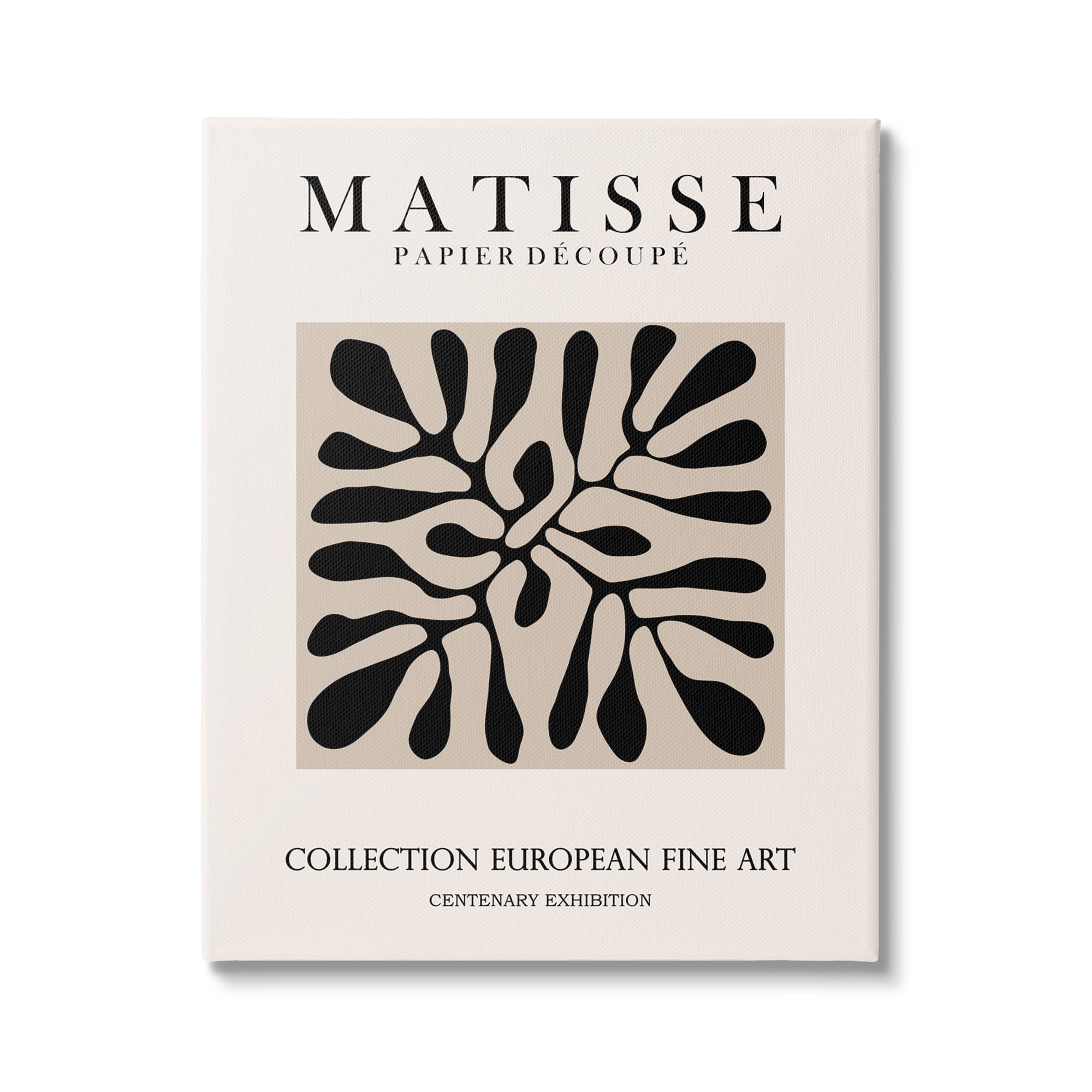 Stupell Industries Matisse Leaves Foliage Abstract Silhouette Exhibition Design Canvas Wall Art, 24 x 30, Design by Ros Ruseva