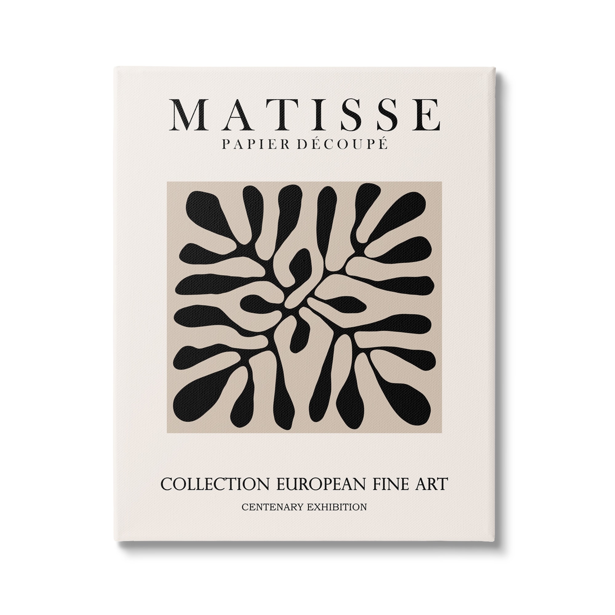 Stupell Industries Matisse Leaves Foliage Abstract Silhouette Exhibition Design Canvas Wall Art, 36 x 48, Design by Ros Ruseva