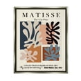 thumbnail image 1 of Stupell Industries Matisse Traditional Jazz Abstract Cut Out Forms Luster Gray Framed Floating Canvas Wall Art, 16x20, by Ros Ruseva, 1 of 9