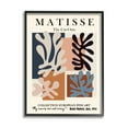 thumbnail image 1 of Stupell Industries Matisse Traditional Jazz Abstract Cut Out Forms Modern Painting Black Framed Art Print Wall Art, 11 x 14, Design by Ros Ruseva, 1 of 7