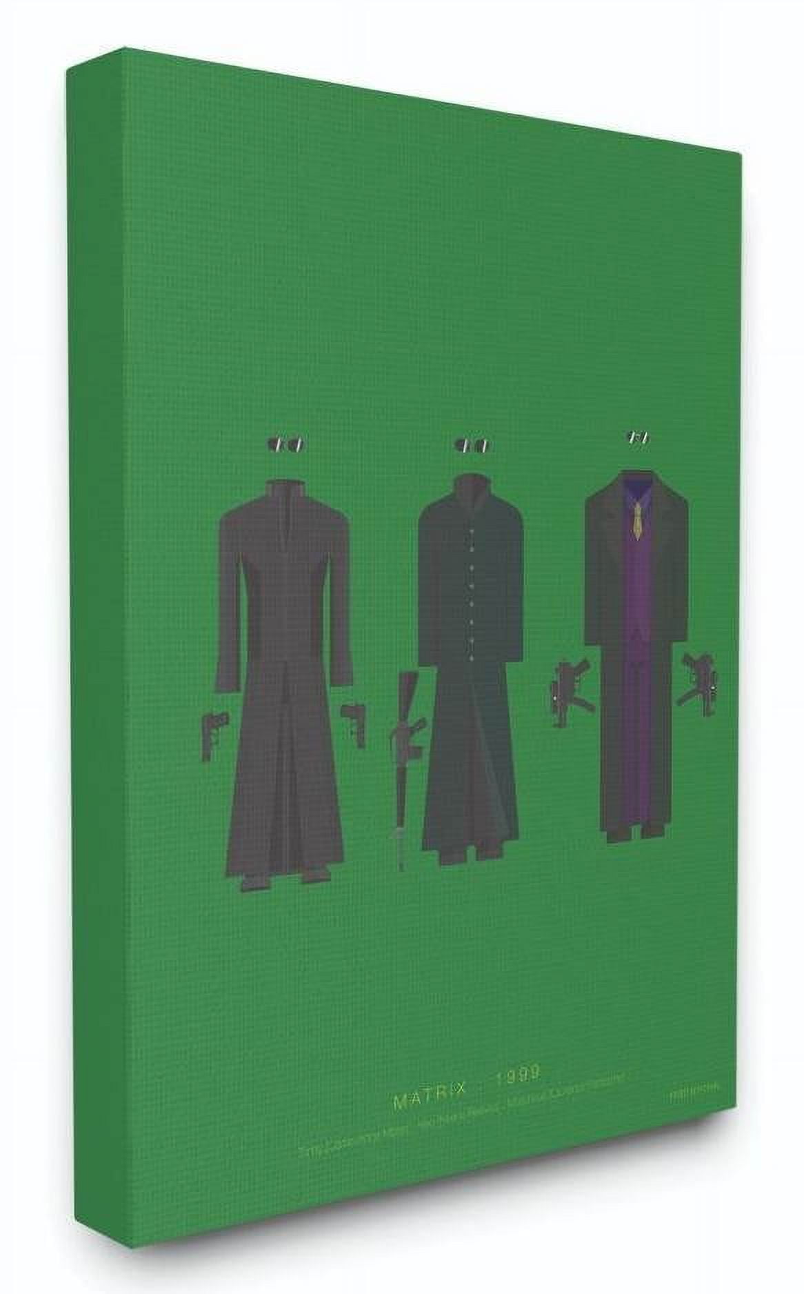 Stupell Industries Matrix Famous People Characters Fashion Design Canvas Wall Art by Fred Birchal