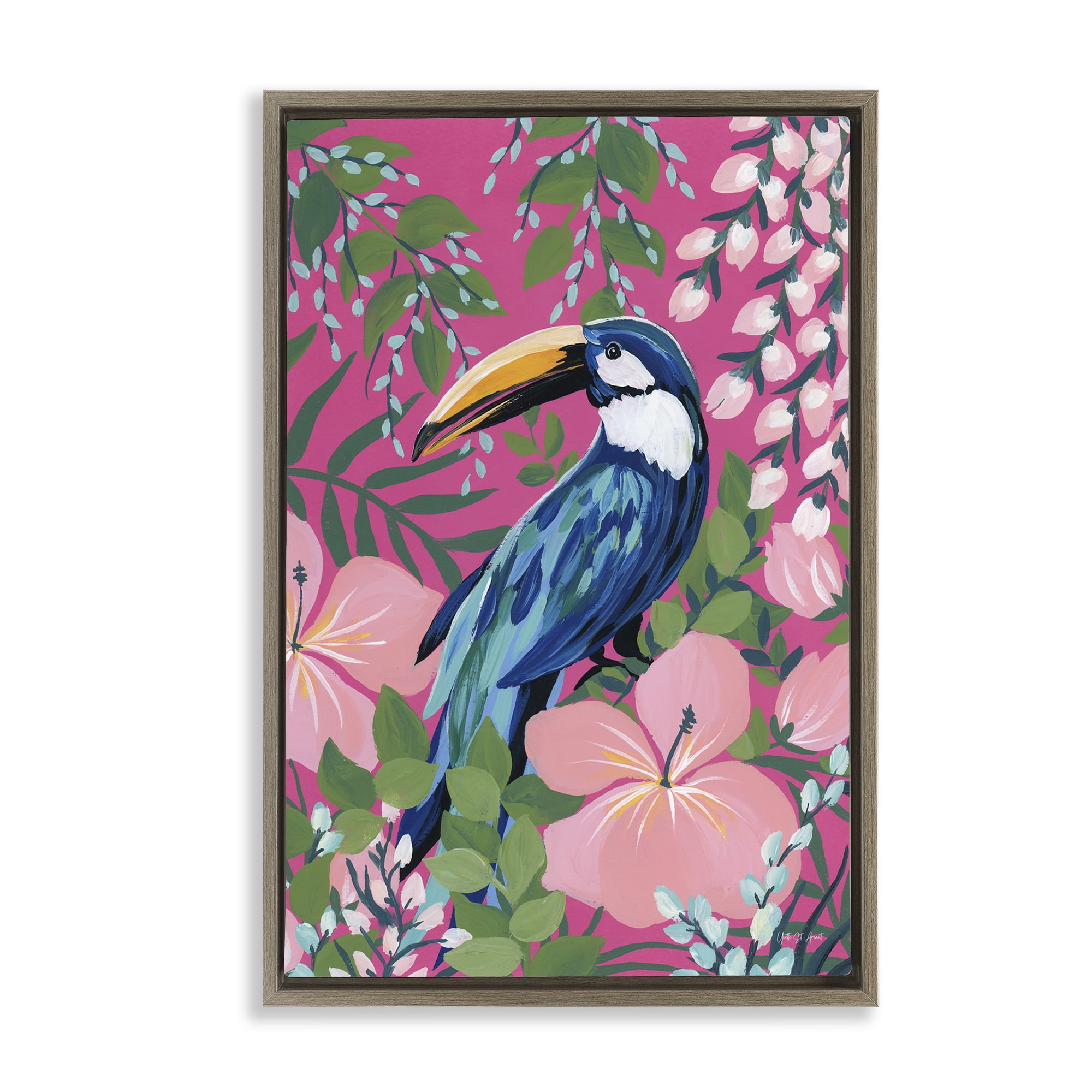 Canopy Toucan Peach Wall Art