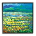 thumbnail image 1 of Stupell Industries Meadow of Wildflowers Blue Landscape Painting Black Framed Art Print Wall Art, 12 x 12, 1 of 9