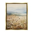 thumbnail image 1 of Stupell Industries Meadow with Foggy Mountains Landscape Painting Gold Floater Framed Canvas Art Print Wall Art, 17 x 21, 1 of 10
