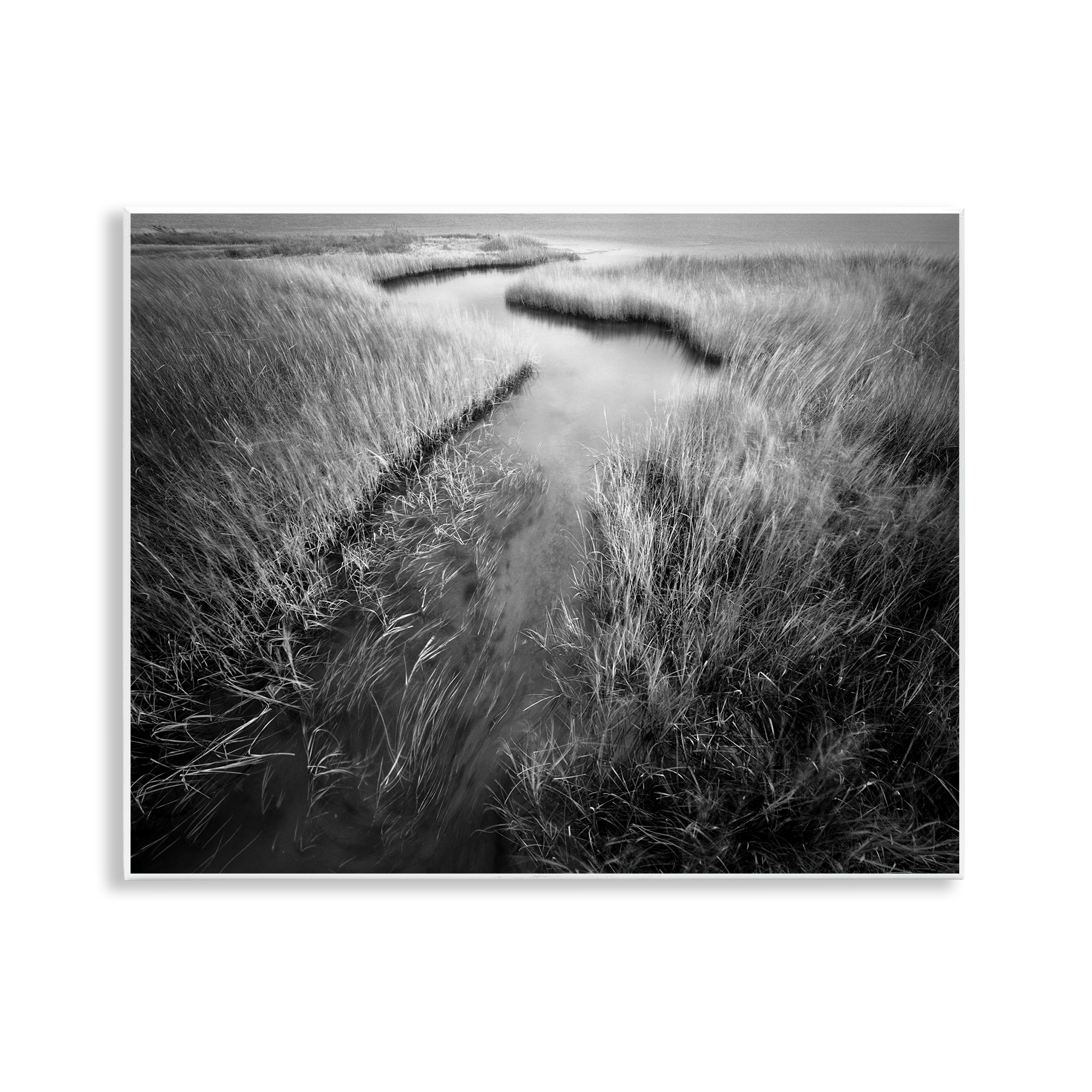 Stupell Industries Meandering Estuary View Landscape Photography Unframed Art Print Wall Art, 14 x 11