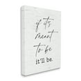 thumbnail image 1 of Stupell Industries Meant To Be Motivational Quote Charming Script ,36 x 48,Designed by Lettered and Lined, 1 of 6