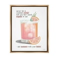 thumbnail image 1 of Stupell Industries Measure With Your Heart Food & Beverage Painting Brown Floater Framed Canvas Art Print Wall Art, 25 x 31, 1 of 10