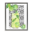 thumbnail image 1 of Stupell Industries Mediterranean Mojito Drink Food & Beverage Painting Gray Floater Framed Canvas Art Print Wall Art, 25 x 31, 1 of 9