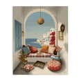 thumbnail image 1 of Stupell Industries Eclectic Mediterranean Seaside Window View Canvas Art, 16 x 20, by Lisa R Dumm, 1 of 8
