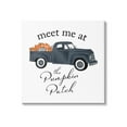 thumbnail image 1 of Stupell Industries Meet Me At Pumpkin Patch Truck Graphic Art Gallery Wrapped Canvas Print Wall Art, Design by The Saturday Evening Post, 1 of 7