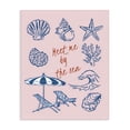 thumbnail image 1 of Stupell Industries Contemporary Meet Me By The Sea Canvas Art, 16 x 20, by The Prints Vibe, 1 of 8