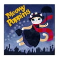 thumbnail image 1 of Stupell Industries Meowy Poppins Cat Parody Canvas Wall Art design by Angie Rozelaar, 30 x 30, 1 of 7