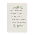 thumbnail image 1 of Stupell Industries Shabby Chic Mercies New Every Morning Canvas Art, 30 x 45, by Lucille Price, 1 of 8
