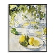 thumbnail image 1 of Stupell Industries Traditional Meringue Lemons Table Spread Black Framed Giclee Art, 11 x 14, by Annabelle Hall, 1 of 8