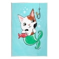 thumbnail image 1 of Stupell Industries Mermaid Cat with Fish Animals & Insects Painting Unframed Art Print Wall Art, 13 x 19, 1 of 7