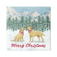 thumbnail image 1 of Stupell Industries Merry Christmas Dogs Holiday Painting Gallery Wrapped Canvas Print Wall Art, 30 x 30, 1 of 8