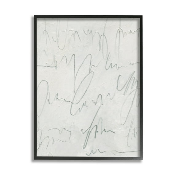 Stupell Industries Messy Script on Distressed Surface Modern Abstract Composition, 16 x 20,Design by Emma Caroline