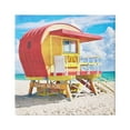 thumbnail image 1 of Stupell Industries Miami Beach Hut Nature Painting Gallery Wrapped Canvas Print Wall Art, 30 x 30, 1 of 8