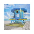 thumbnail image 1 of Stupell Industries Miami Beach Summer Hut Nature Painting Gallery Wrapped Canvas Print Wall Art, 24 x 24, 1 of 8