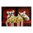 thumbnail image 1 of Stupell Industries Mice Movie Theater Popcorn Animals & Insects Painting Unframed Art Print Wall Art, 1 of 6