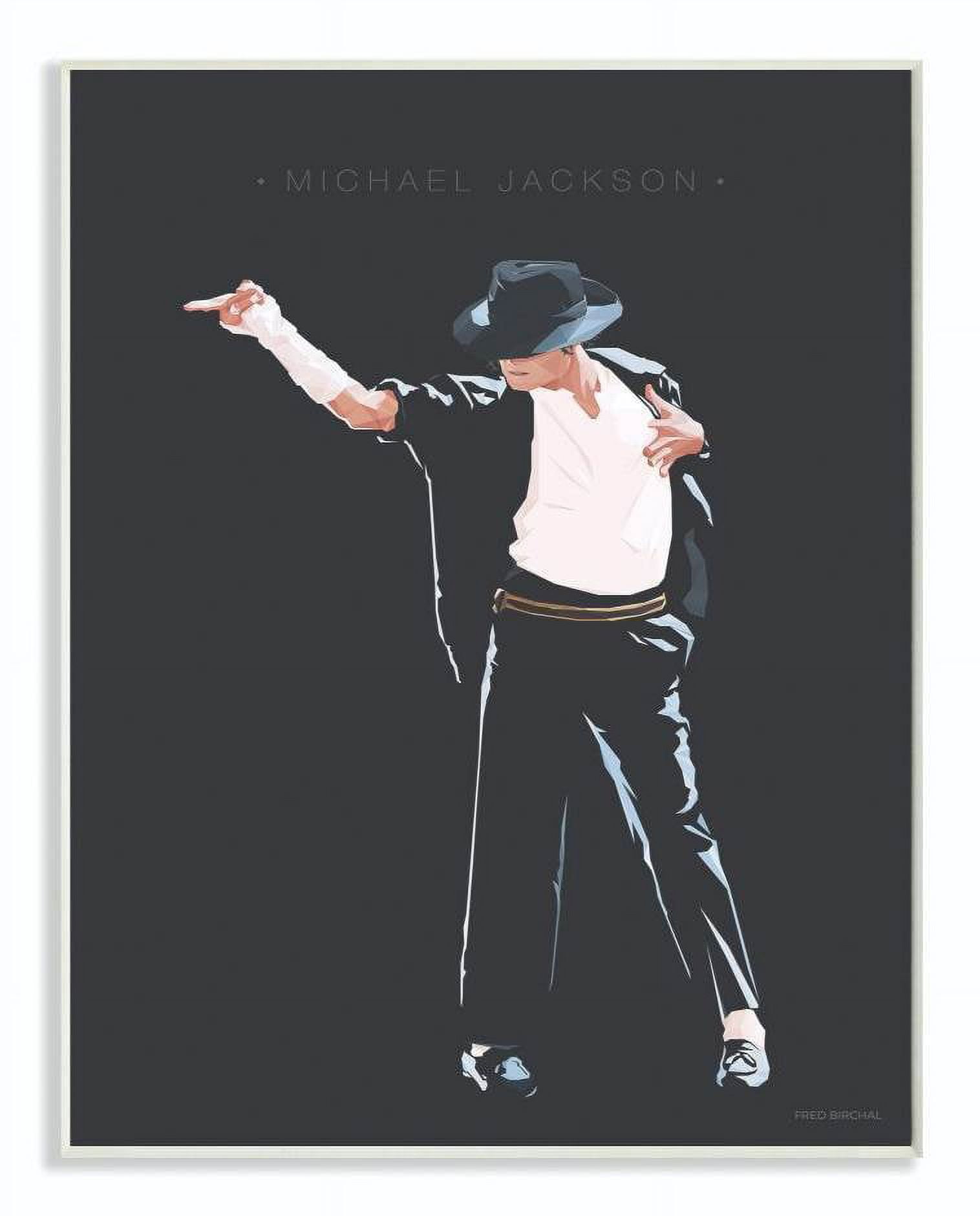 Stupell Industries Michael Jackson Famous People Characters