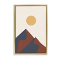 thumbnail image 1 of Stupell Industries Mid-Century Gold Floating Frame Canvas Art, 17 x 25, by Omar Escalante, 1 of 8