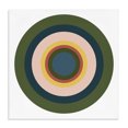thumbnail image 1 of Stupell Industries Mid-Century Green Muted Circles Canvas Art, 36 x 36, by Jim Schlotzhauer, 1 of 7