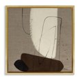 thumbnail image 1 of Stupell Industries Mid-Century Natural Oblong Shapes Gold Floating Frame Canvas Art, 18 x 18, by Patricia Pinto, 1 of 8