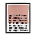 thumbnail image 1 of Stupell Industries Mid-Century Pink Dotted Pattern Black Floating Frame Canvas Art, 17 x 21, by Michael Willett, 1 of 8