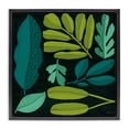 thumbnail image 1 of Stupell Industries Mid-Century Plant Toss Collage Black Floating Frame Canvas Art, 18 x 18, by Cheryl Warrick, 1 of 8