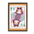 thumbnail image 1 of Stupell Industries Mid-Century Queen of Hearts & Drink Black Floating Frame Canvas Art, 21 x 31, by JJ Design House LLC, 1 of 8