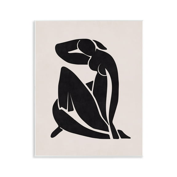 Stupell Industries Midcentury Boho Figure People Painting Unframed Art Print Wall Art, 11 x 14