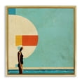 thumbnail image 1 of Stupell Industries Modern Midcentury Pool Geometric Gold Floating Frame Canvas Art, 25 x 25, by Layla Oz, 1 of 8