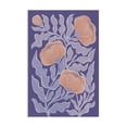 thumbnail image 1 of Stupell Industries Eclectic Midcentury Purple Poppies Canvas Art, 16 x 24, by Martina Pavlova, 1 of 8