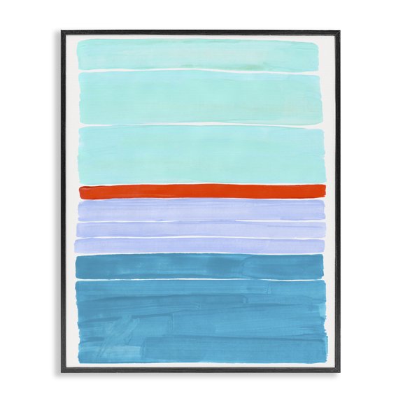Stupell Industries Midday Sunshine Hues Black Framed Giclee Art design by 1x, 30 x 24