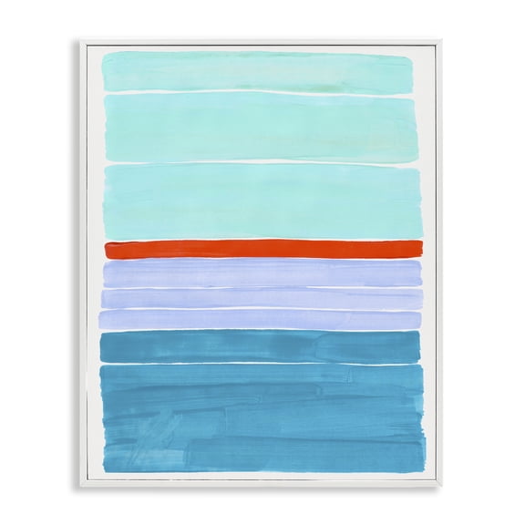 Stupell Industries Midday Sunshine Hues White Framed Giclee Art design by 1x, 20 x 16