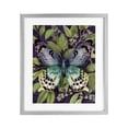 thumbnail image 1 of Stupell Industries Eclectic Midnight Garden Butterfly Gray Framed Print Under Glass, 17 x 21, by Nicole Tamarin, 1 of 7