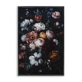 thumbnail image 1 of Stupell Industries Transitional Midnight Garden Velvet Florals Black Framed Giclee Art, 12 x 18, by Creative Studio, 1 of 8