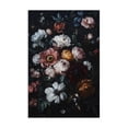 thumbnail image 1 of Stupell Industries Transitional Midnight Garden Velvet Florals Canvas Art, 16 x 24, by Creative Studio, 1 of 8
