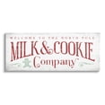 thumbnail image 1 of Stupell Industries Milk & Cookie Company Sign Graphic Art Gallery Wrapped Canvas Print Wall Art, Design by Lil' Rue, 1 of 7