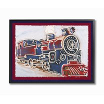 Stupell Industries Millennium Area Rug Graphic Art Black Framed Art Print Wall Art, 24x30, by Reesa Qualia