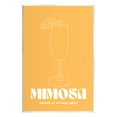 thumbnail image 1 of Stupell Industries Mimosa Splash of OJ Food & Beverage Painting Unframed Art Print Wall Art, 10 x 15, 1 of 7